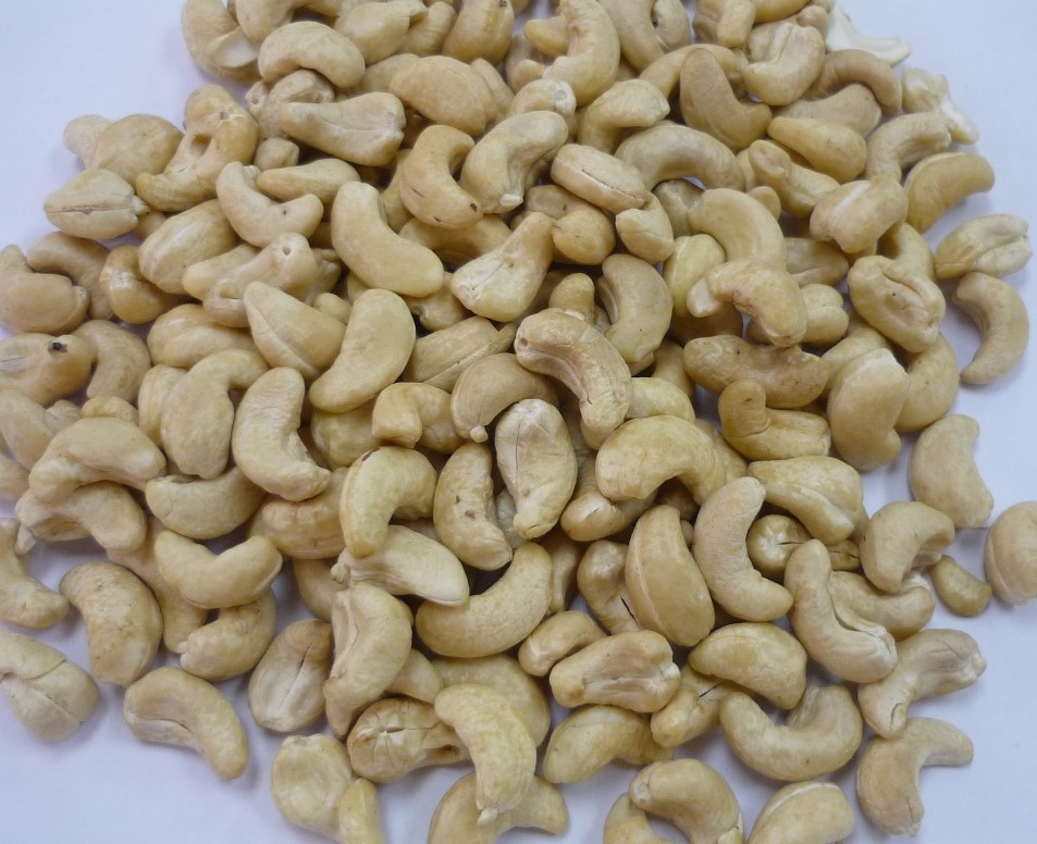Cashew Nuts W450 (Plain, Roasted & Salted and Chilly Roasted Available)